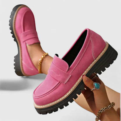 Orthopedische instap loafers dames - comfortabele verzorgde instappers met voetsteun