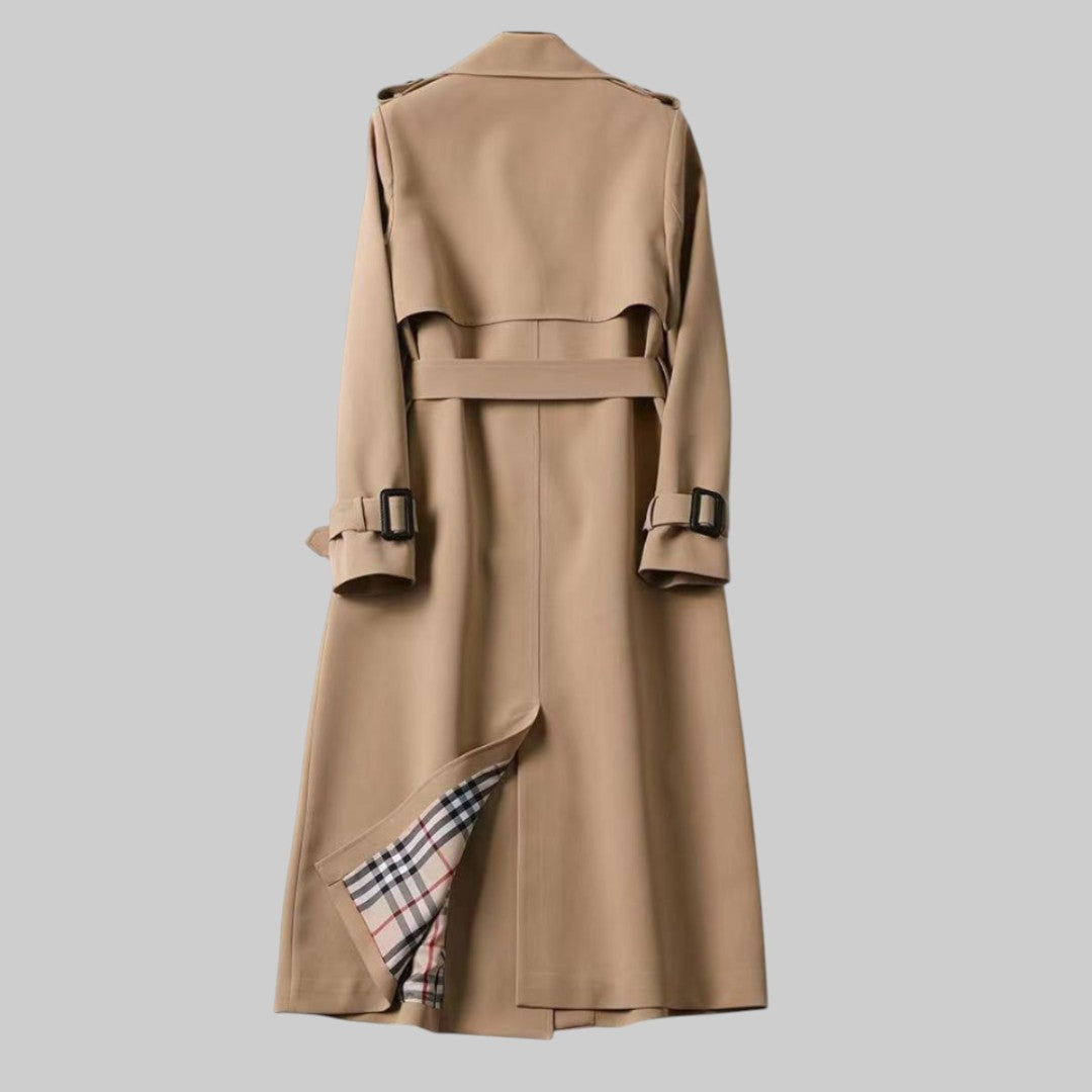 Klassieke trenchcoat dames collectie vijf kleuren - van beige tot rood en zwart