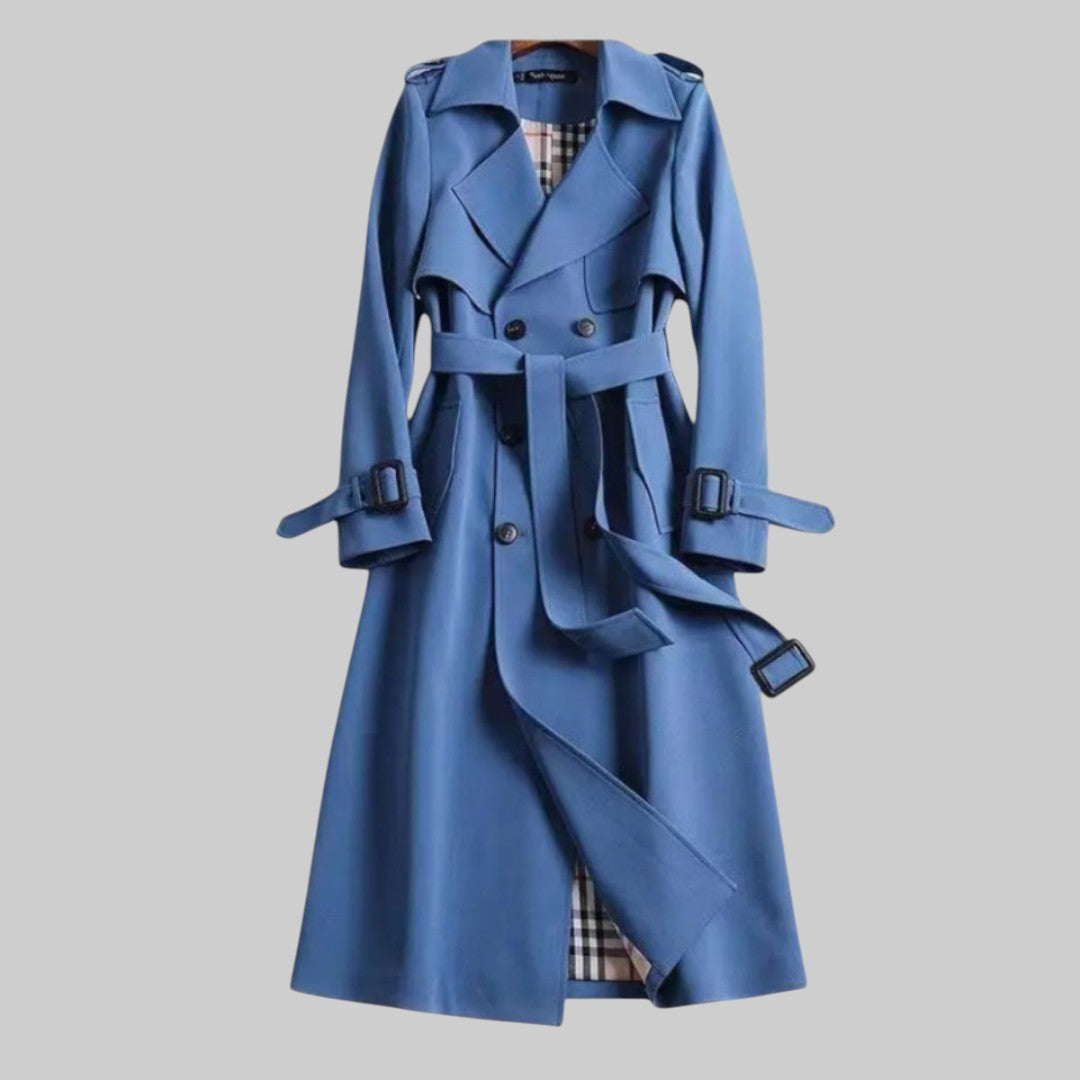 Trenchcoat dames rood - opvallende kleur met slanke vrouwelijke pasvorm