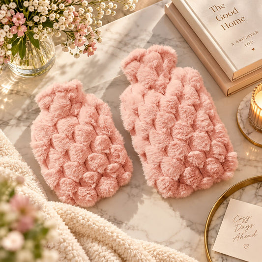 Kruik met pluchen bubbelhoes in twee formaten - beeld 2