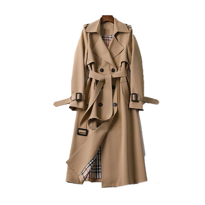 Trenchcoat Dames - Tijdloos Design met Dubbele Knopen