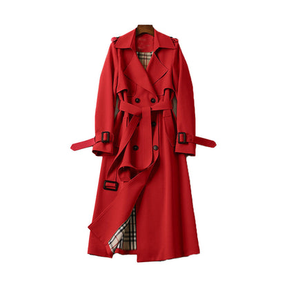 Trenchcoat Dames - Tijdloos Design met Dubbele Knopen