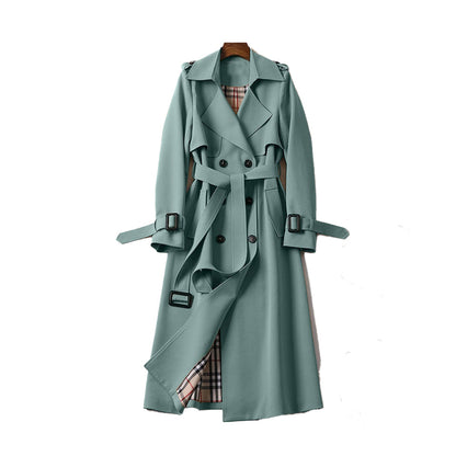 Trenchcoat Dames - Tijdloos Design met Dubbele Knopen