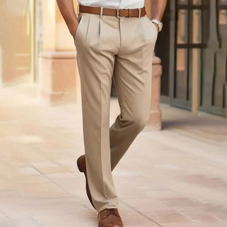 Casual pantalon heren met zakken, stijlvol - foto 3