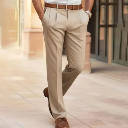Casual pantalon heren met zakken, stijlvol - foto 3
