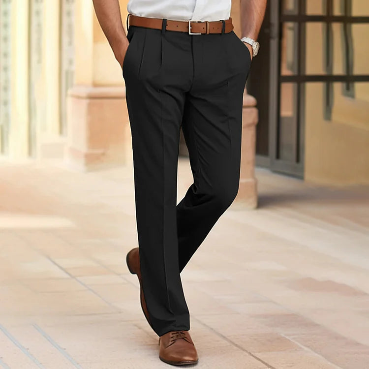 Casual pantalon heren met zakken, stijlvol - foto 2