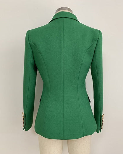 Blazer voor Dames - Antonia Deep Green - Stijlvolle en Comfortabele Pasvorm in Hoogwaardige Stof