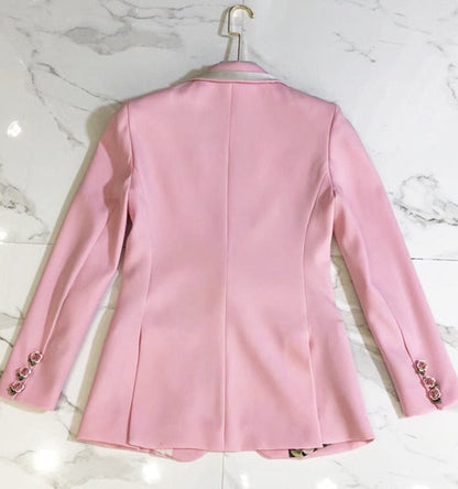 Longline Blazer - Dames - Angelica Rose, Limited Edition, Elegante Pasvorm en Luxe Materialen