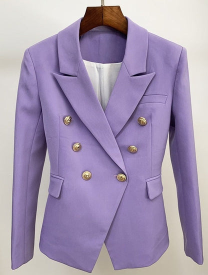 Blazer - Dames - JOSÉPHINE LILAC, Stijlvolle en Elegante Pasvorm van Hoogwaardige Materialen