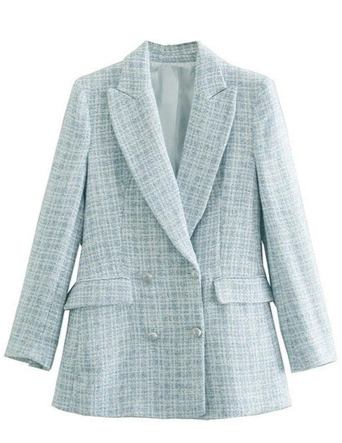 Tweed Blazer - Dames - Stijlvolle Milena Tweed met Perfecte Pasvorm en Tijdloos Design