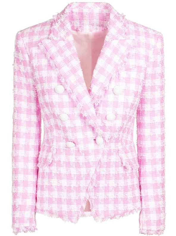 Tweed Blazer - Dames - Chic en Elegante Lolita Runway Stijl