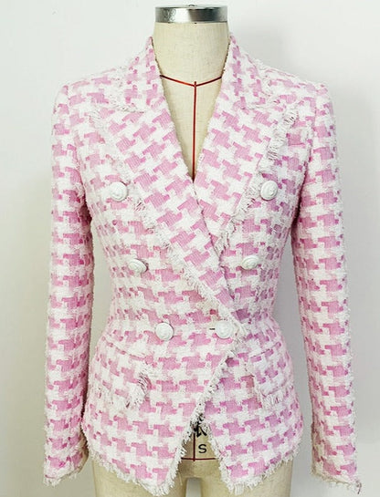 Tweed Blazer - Dames - Chic en Elegante Lolita Runway Stijl