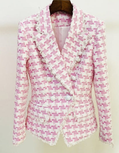 Tweed Blazer - Dames - Chic en Elegante Lolita Runway Stijl