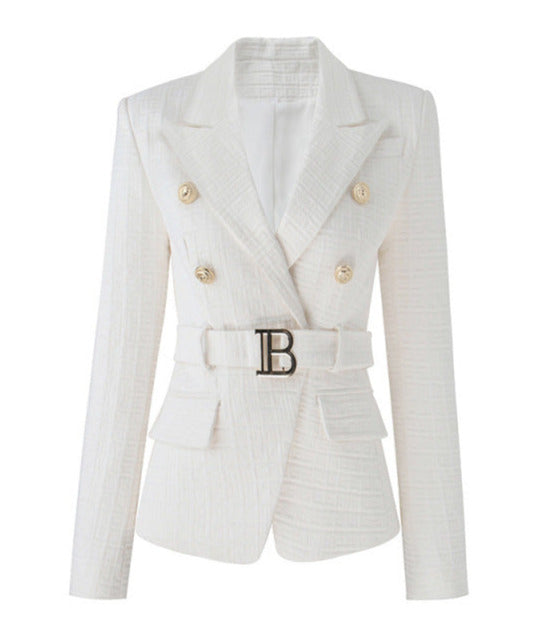 Blazer - Dames - Stijlvolle Diana Blazer van Hoogwaardige Stof met Perfecte Pasvorm