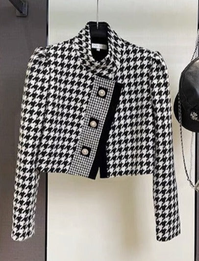 Cropped Jacket - Dames - Stijlvolle Blazerjas met comfortabele pasvorm en trendy design