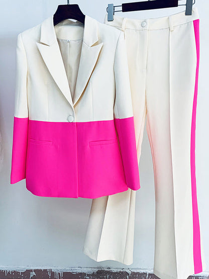 Blazer Suit - Dames - ELINE RUNWAY Stijl, Elegant Design, Perfecte Pasvorm