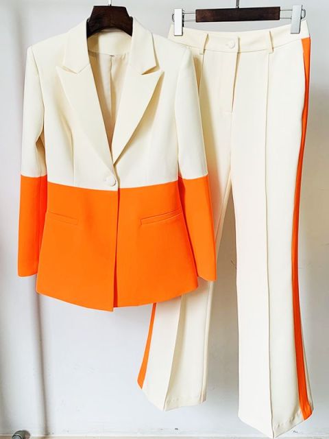 Blazer Suit - Dames - ELINE RUNWAY - Stijlvolle pasvorm met luxe materiaal en moderne uitstraling