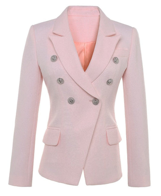 Blazer - Dames - Baby Pink, Elegant en Comfortabel voor elke gelegenheid