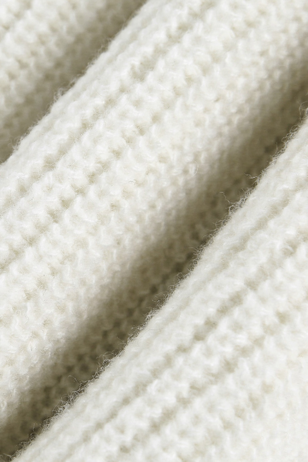Ruime quarter-zip herentrui met polokraag en grove rib