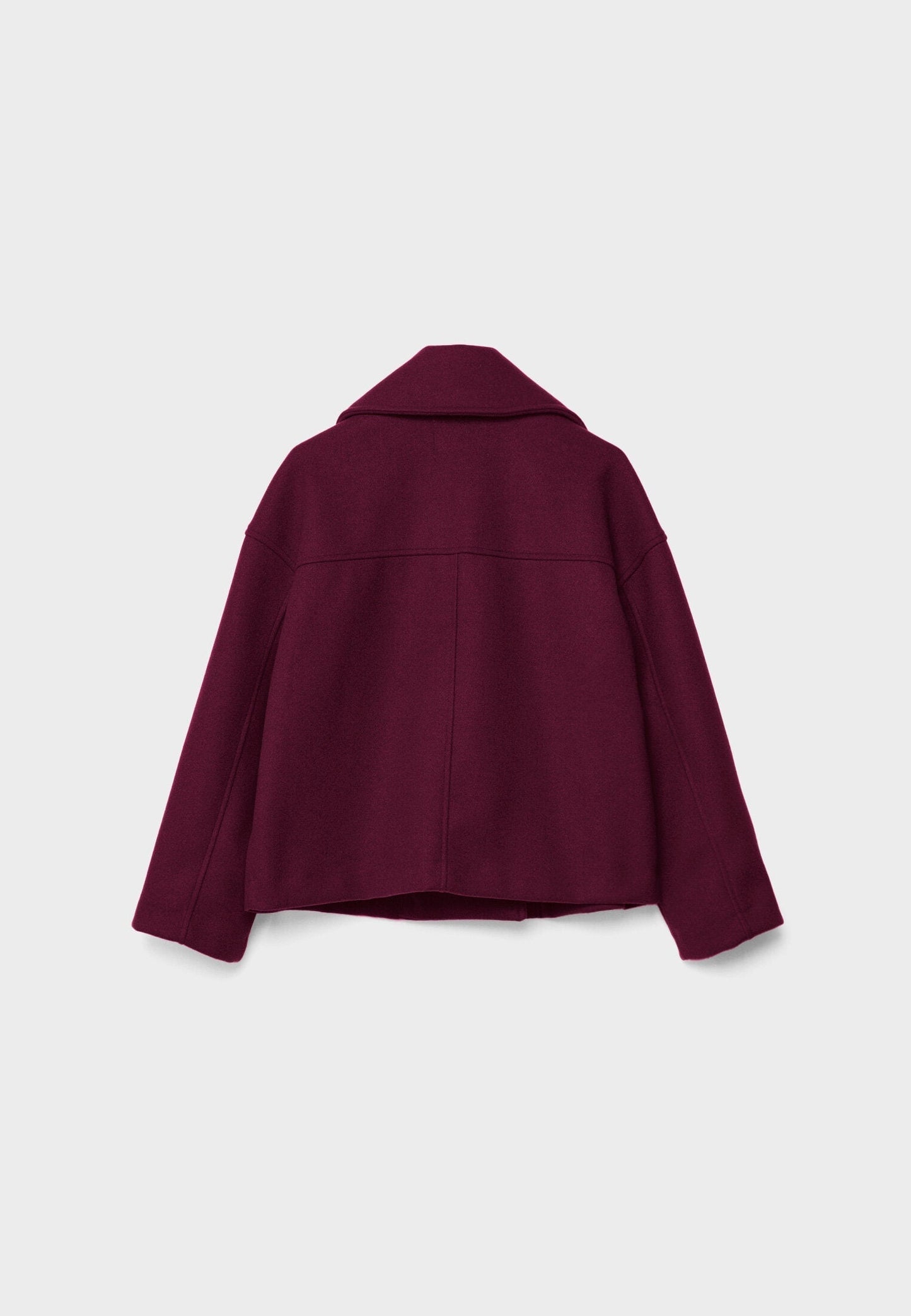 Korean Fashion - Korte Dames Jas met Dubbele Rij Knopen en Tijdloos Design