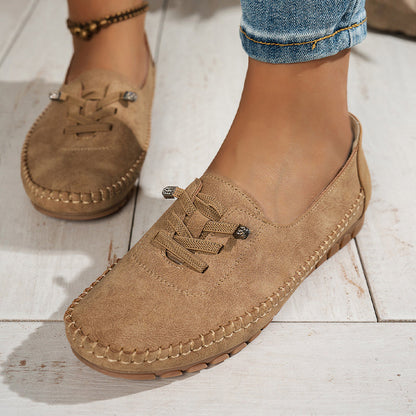 Loafers dames van zacht kunstleer - antislip - productfoto