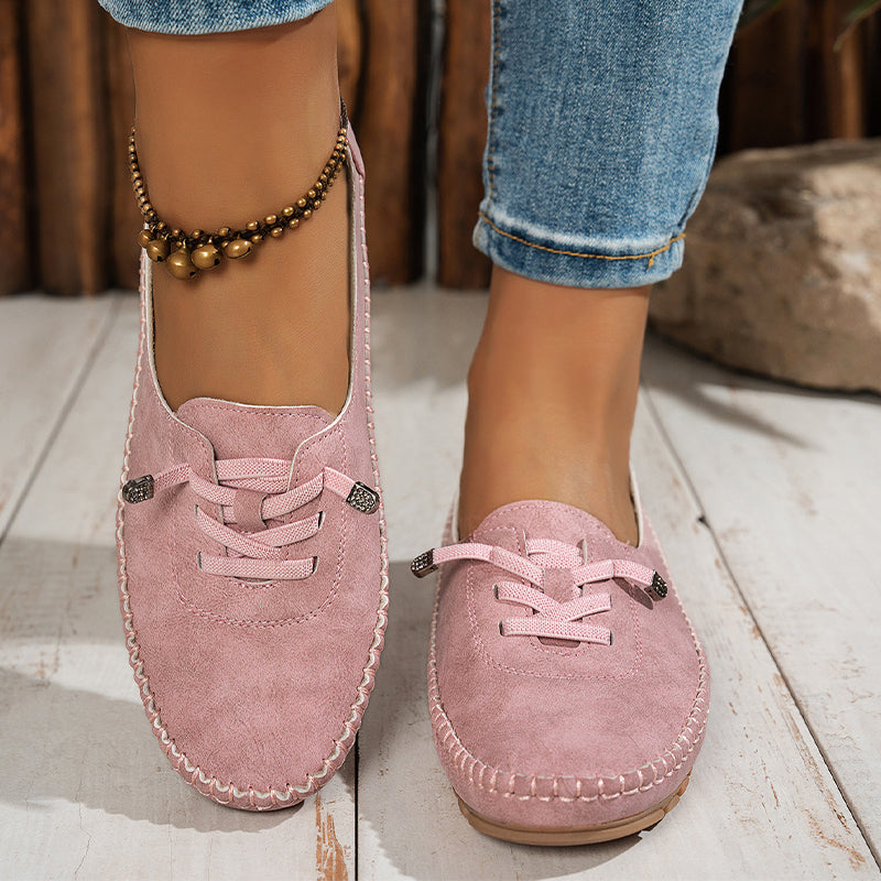 Loafers dames van zacht kunstleer - antislip - productfoto