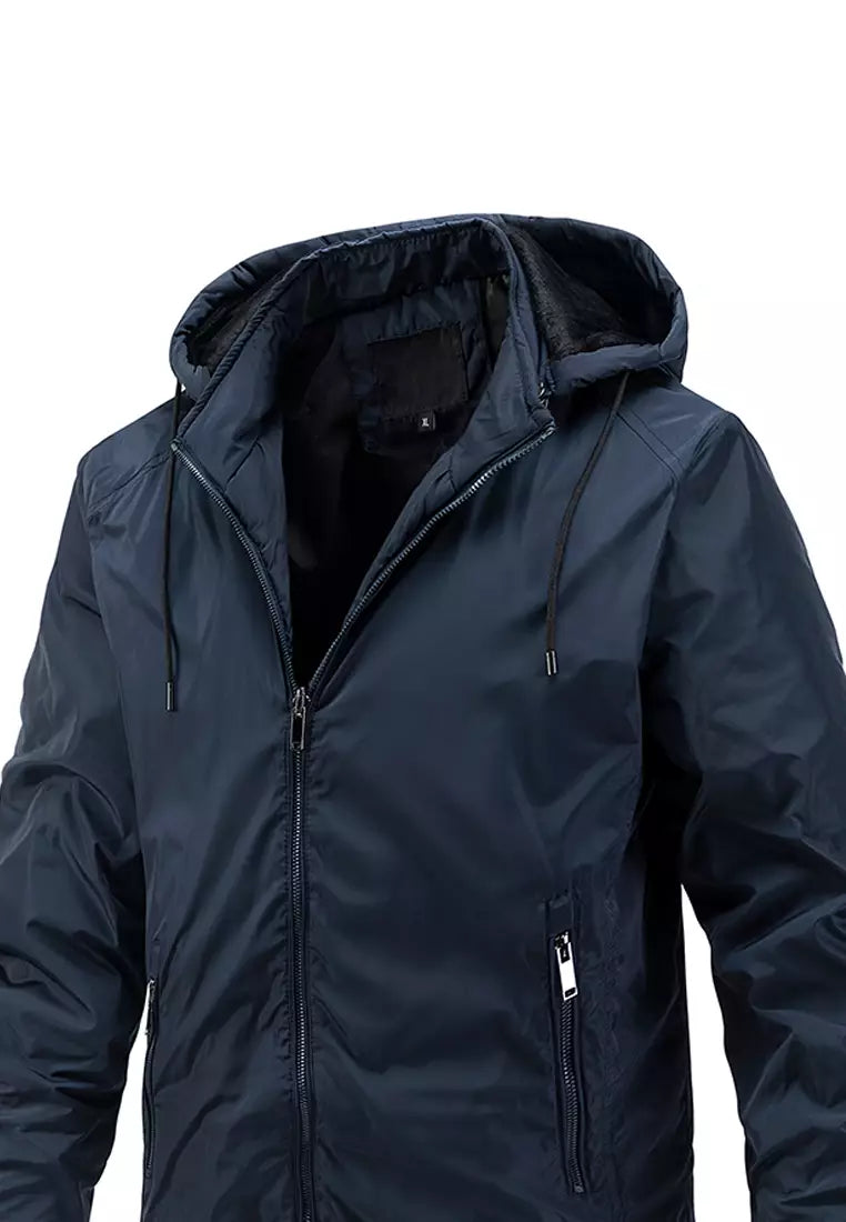 Waterdichte Winterjas Heren - Fleece Voering - Warm en Comfortabel - Perfect voor Koude Dagen