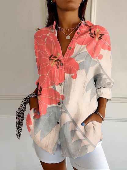 Maritte Blouse met Trendy Prints – Perfect voor Elke Gelegenheid