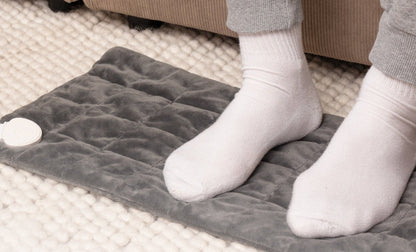 Verzwaard warmtekussen van 60 x 30 cm, doorgestikt in vakken - beeld 4