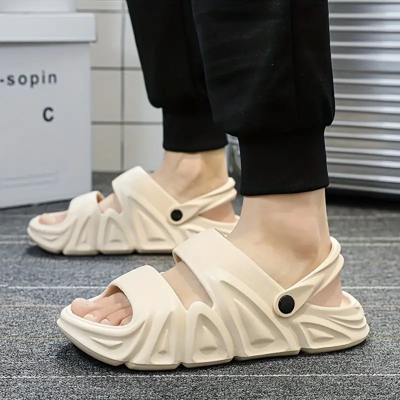 Slippers Gesloten Teen Antislipzool Comfortabel Voor Binnen en Buiten Dagelijks Gebruik