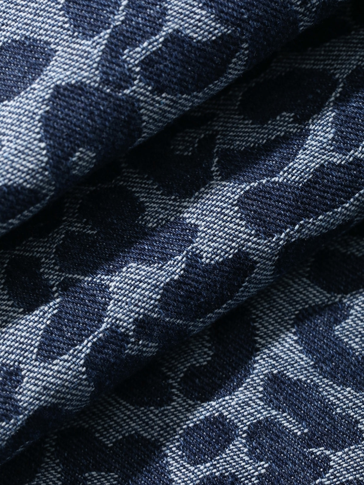 Luipaard jeans voor dames van katoenen denim met wijde rechte pijp - beeld 13