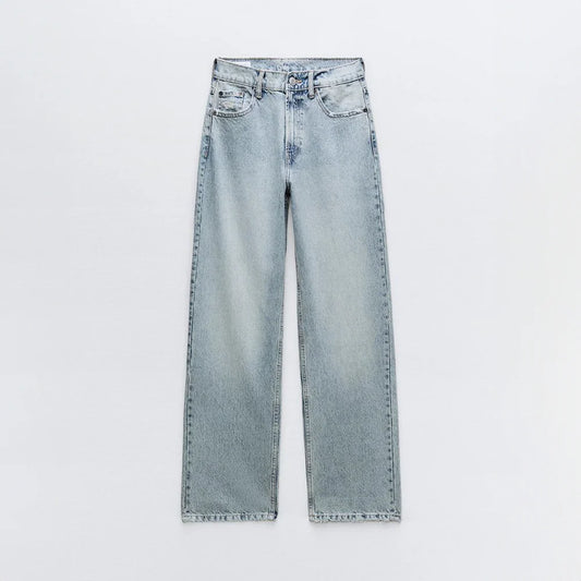 Ripped High Waist Jeans - Dames - Modieuze look met praktische zakken