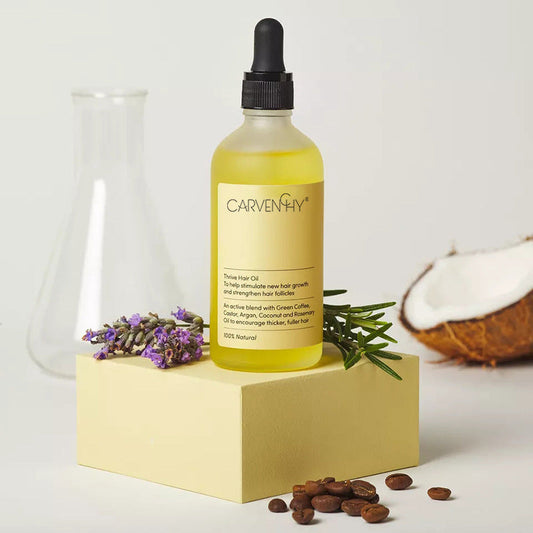 Veganic Carvenchy Natural Hair Growth Oil | Nu 1+1 Gratis - Doe mee aan onze Happy Hair reis!